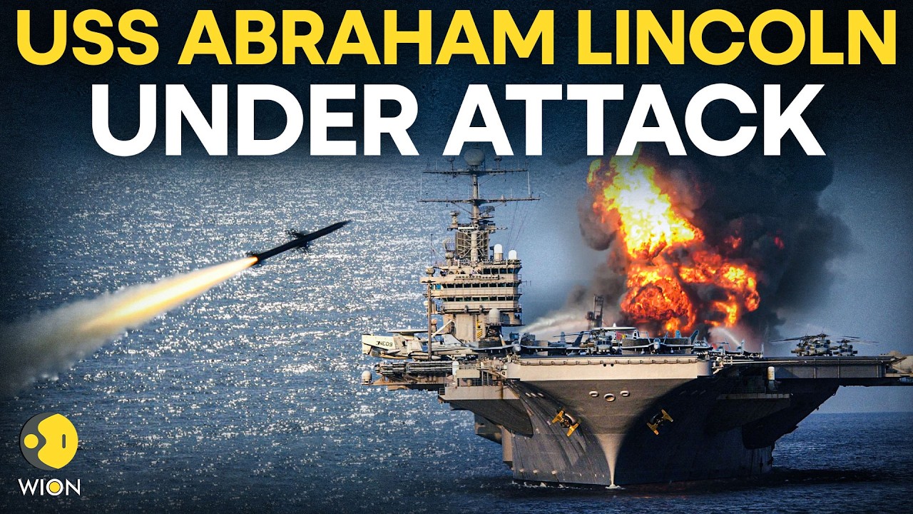 US-Iran War LIVE: Iranian Navy Claims Attack On USS Abraham Lincoln, West Asia War Explodes | WION