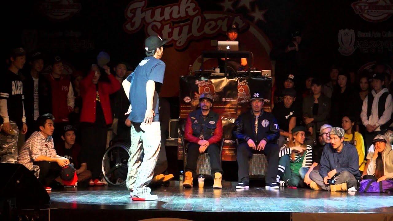 Funk Stylers Battle Vol.5 Popping 8-2 jaygee vs dregg