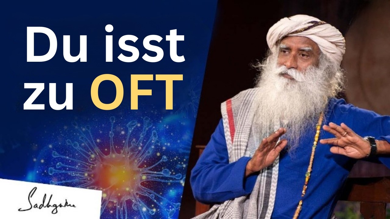Isst du dich täglich selbst krank? | Sadhguru