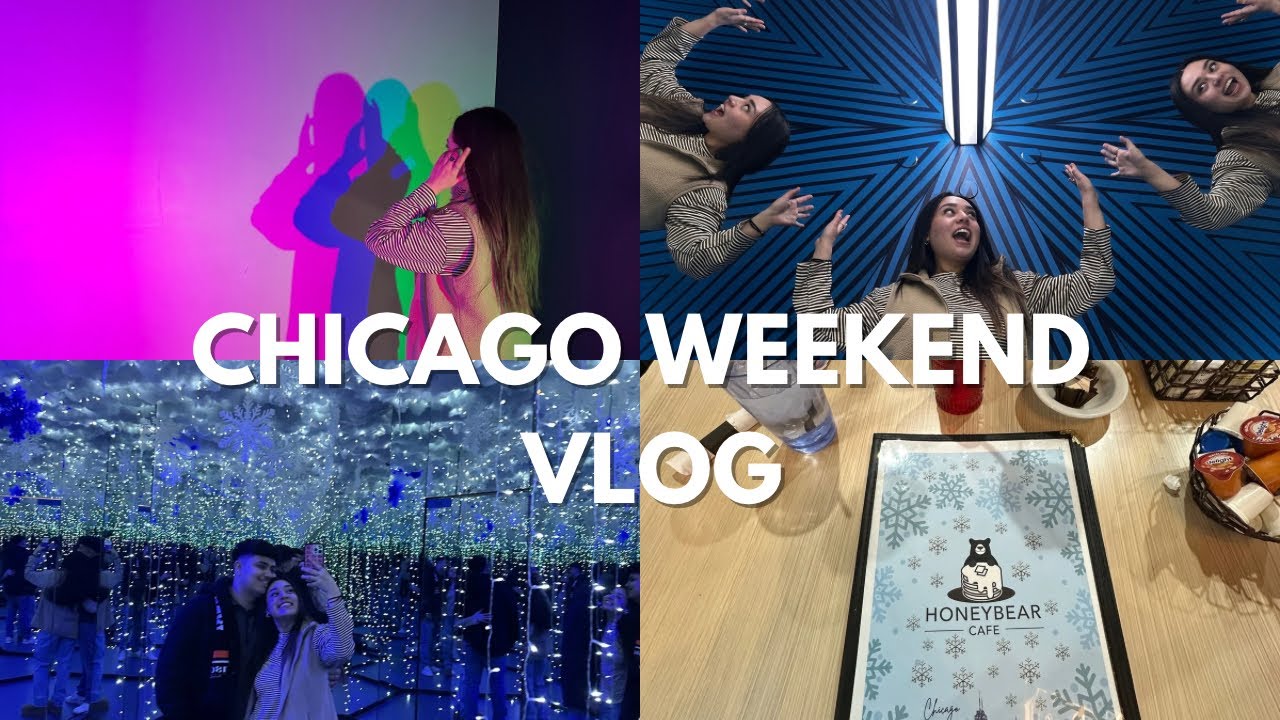 last minute weekend trip to Chicago during a winter storm 🏙️❄️