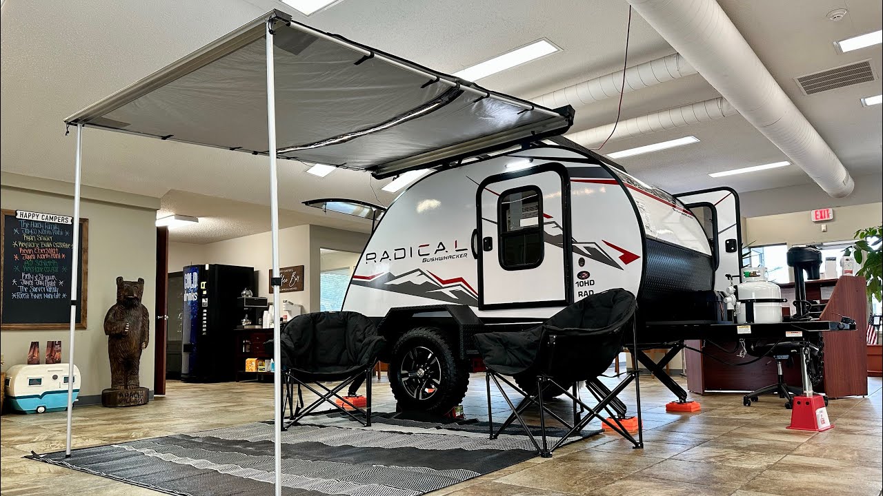 1740LB ADVENTURE CAMPERS!! 2024 Braxton Creek Bushwhacker 10HD Radical Edition & Bushwacker 12SK