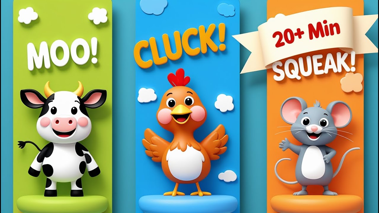 Fun Learning Songs for Kids | ABCs, 123s, Animals & More | Learning Compilation for kids