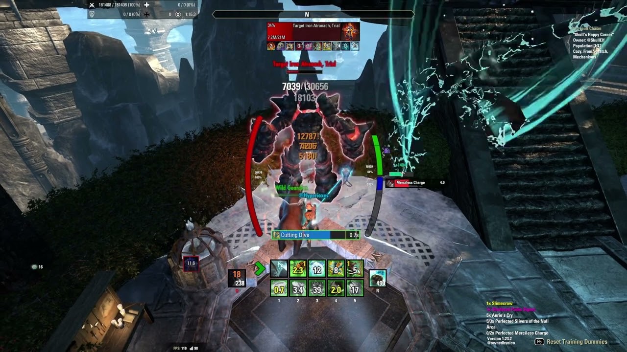 Magicka Warden DPS Build - 186.9k DPS | Update 50