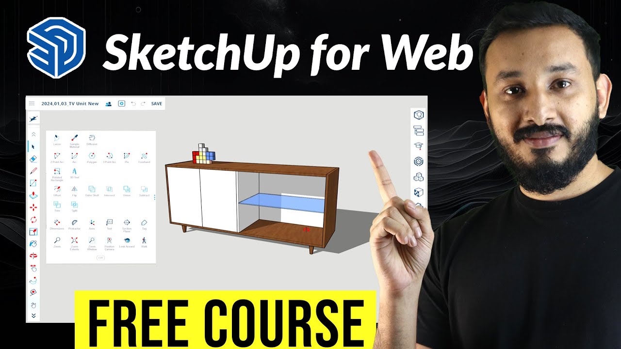 The Complete Sketchup for Web Course | Free Course