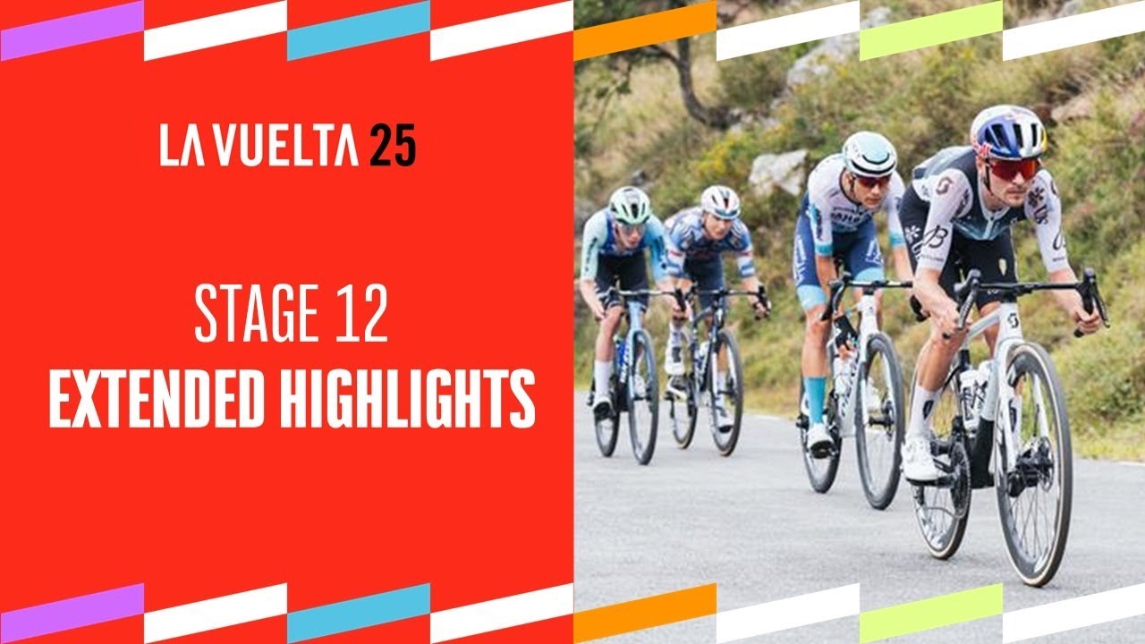 Extended Highlights - Stage 12 - La Vuelta 2025