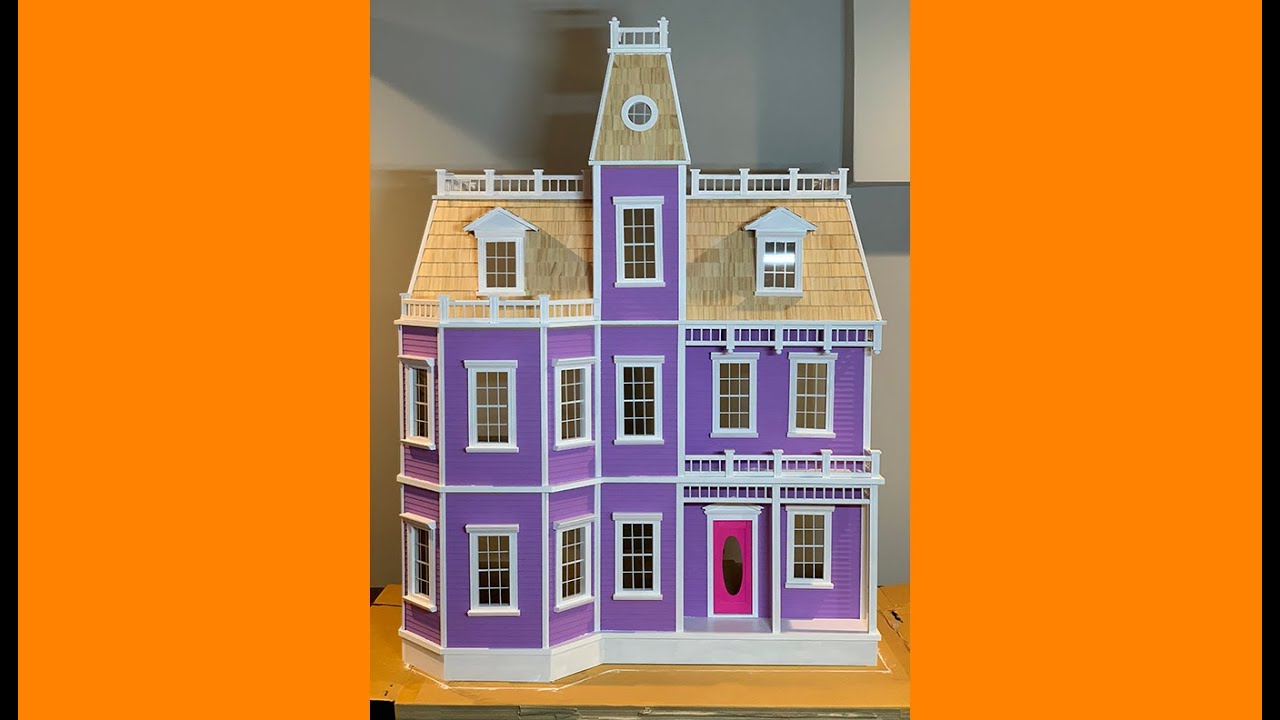 Dollhouse Construction Time Lapse Christmas 2020
