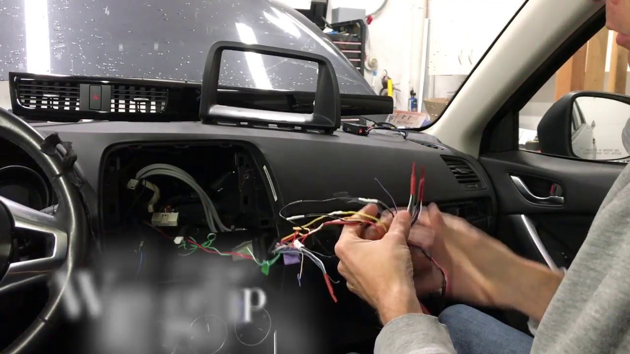 Mazda CX5 Custom Radio install