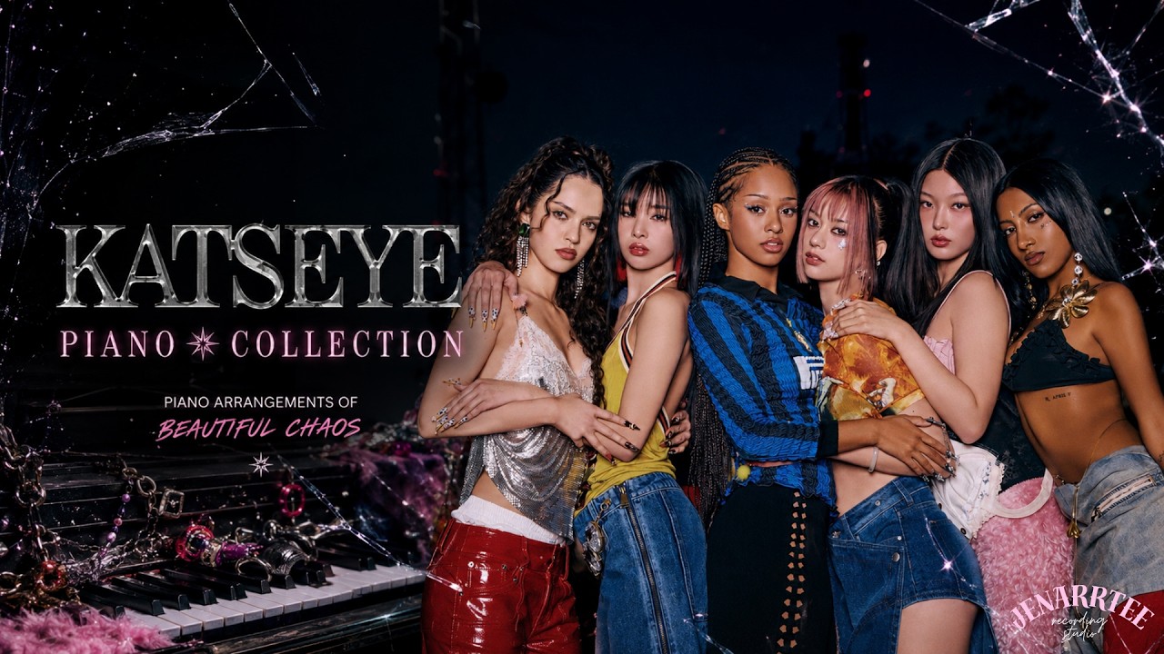 KATSEYE 'Beautiful Chaos' Album Piano Collection