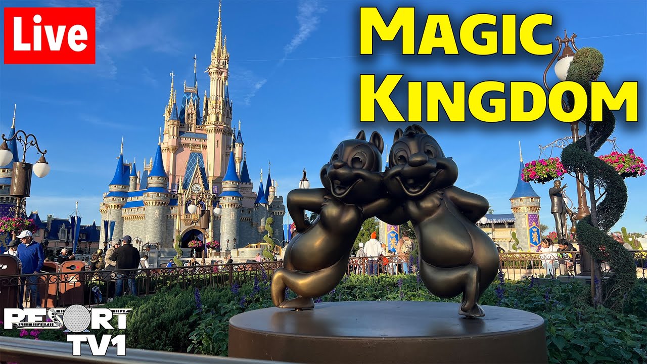 🔴Live: Magical Monday at Magic Kingdom with Rides, Characters & More! -  Walt Disney World - 6-3-24