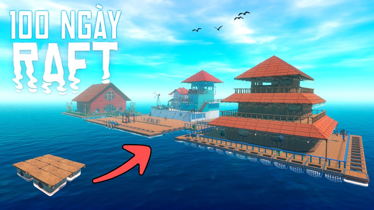 100 ng&agrave;y tr&ocirc;i dạt tr&ecirc;n Biển RAFT