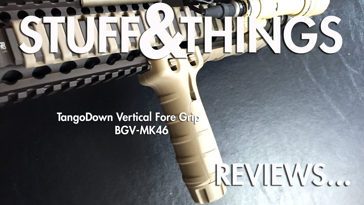 Обзор: вертикальная передняя рукоятка TangoDown - BGV-MK46