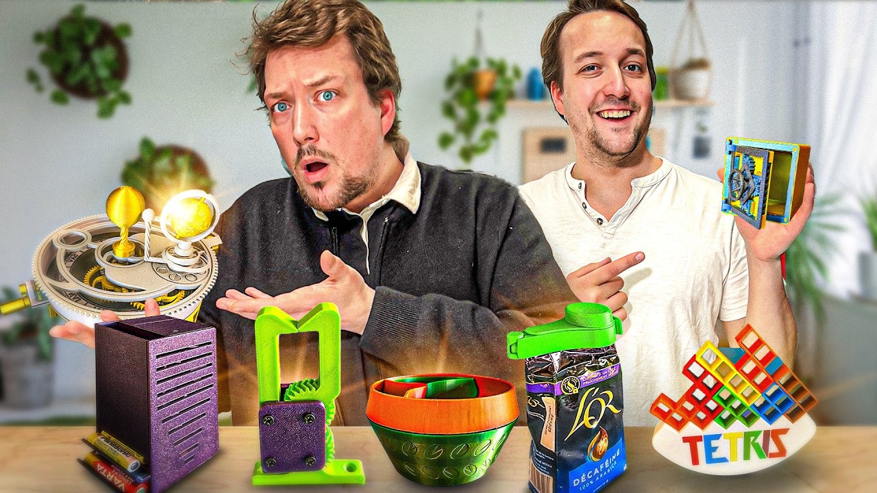Ces 8 impressions 3D…du GÉNIE ! (On a bloqué sur le planétarium)