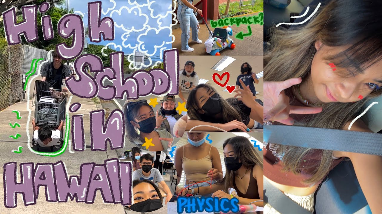 high school in hawaii || last week of junior year vlog