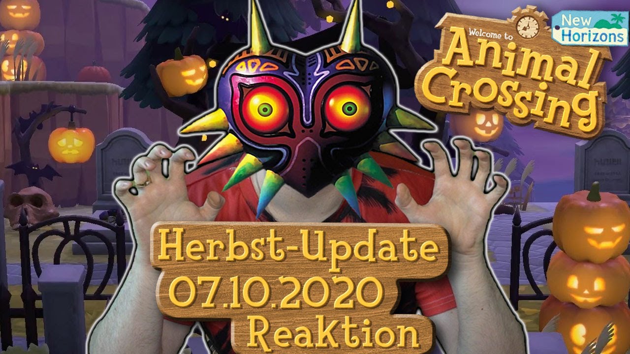 Halloween kommt bald in ANIMAL CROSSING NEW HORIZONS 🎇 Domtendo Reaktion