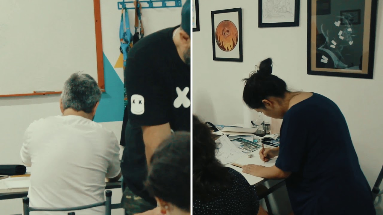 x-arte escuela - workshop de acuarela por Pito Campos