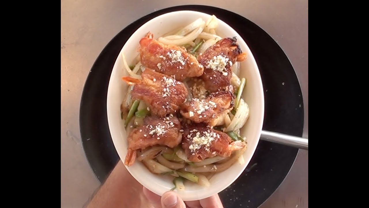 Butterflied Shrimp with Bacon Vol: 21