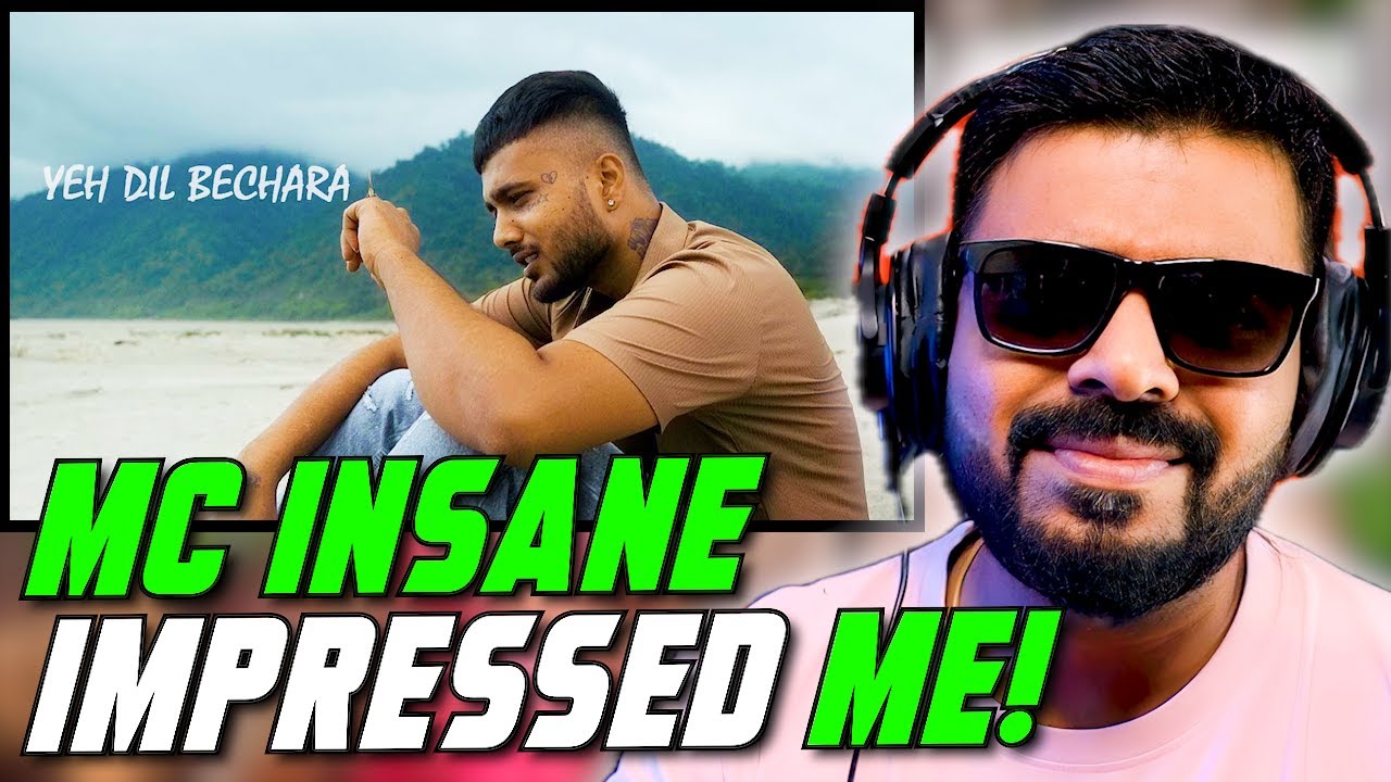 MC Insane - Yeh Dil Bechara Reaction | The Heal Album | AFAIK