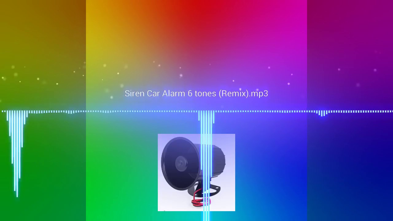 Siren Car Alarm 6 tones (Remix)