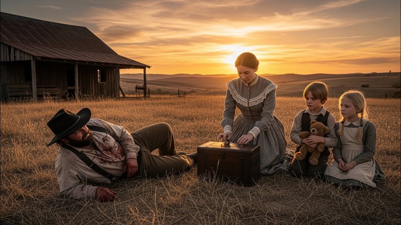 Poor Widow and Her Kids Saved Dying Rich Cowboy, Unaware He Will Change Their Lives Forever. 