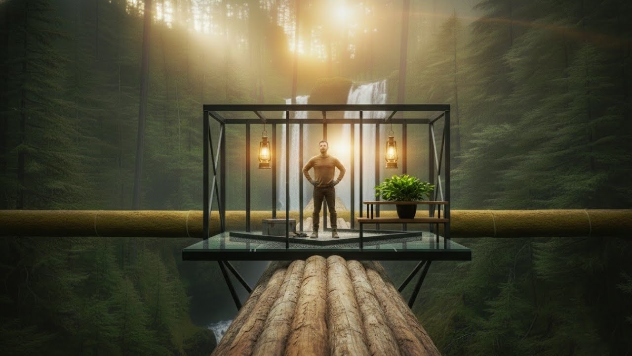 Would You Live Here? 🌲 Futuristic Glass Cabins in the Wild