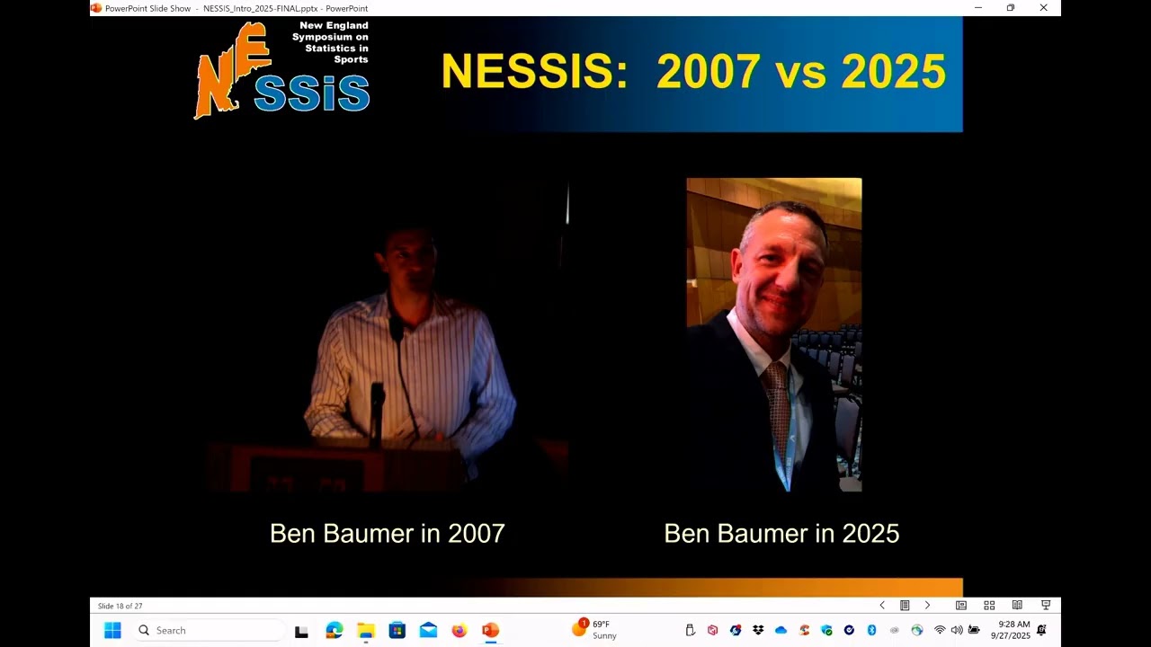 2025 NESSIS - Introduction by Mark Glickman and Scott Evans
