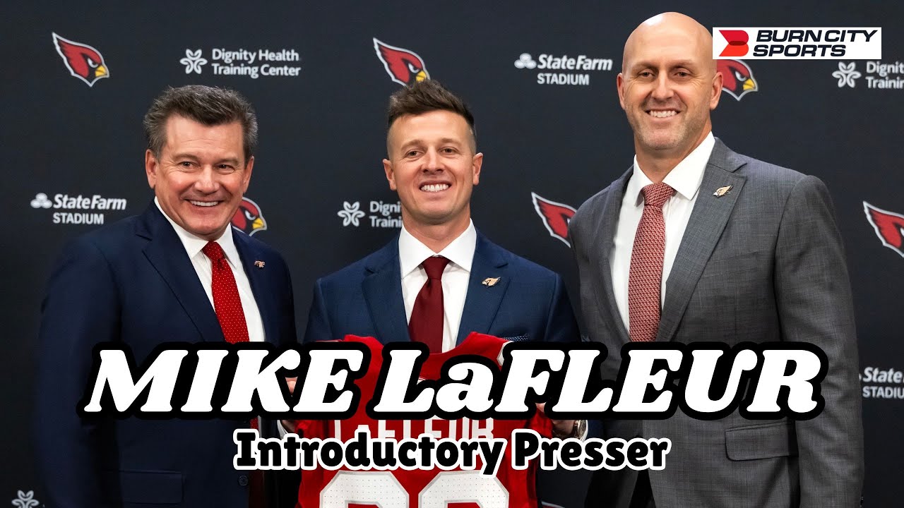 Cardinals introduce new HC Mike LaFleur - The BIG takeaway from the presser
