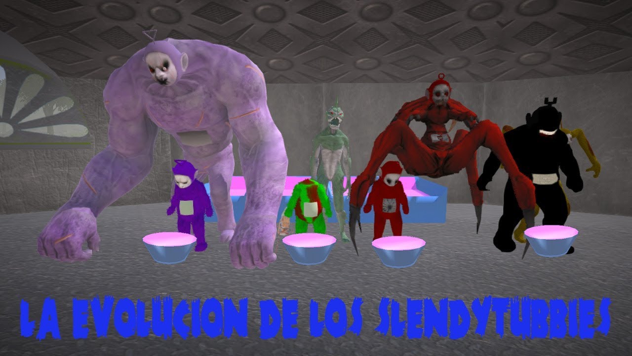 La Evolución De Los Slendytubbies -- JULINWORLD 15