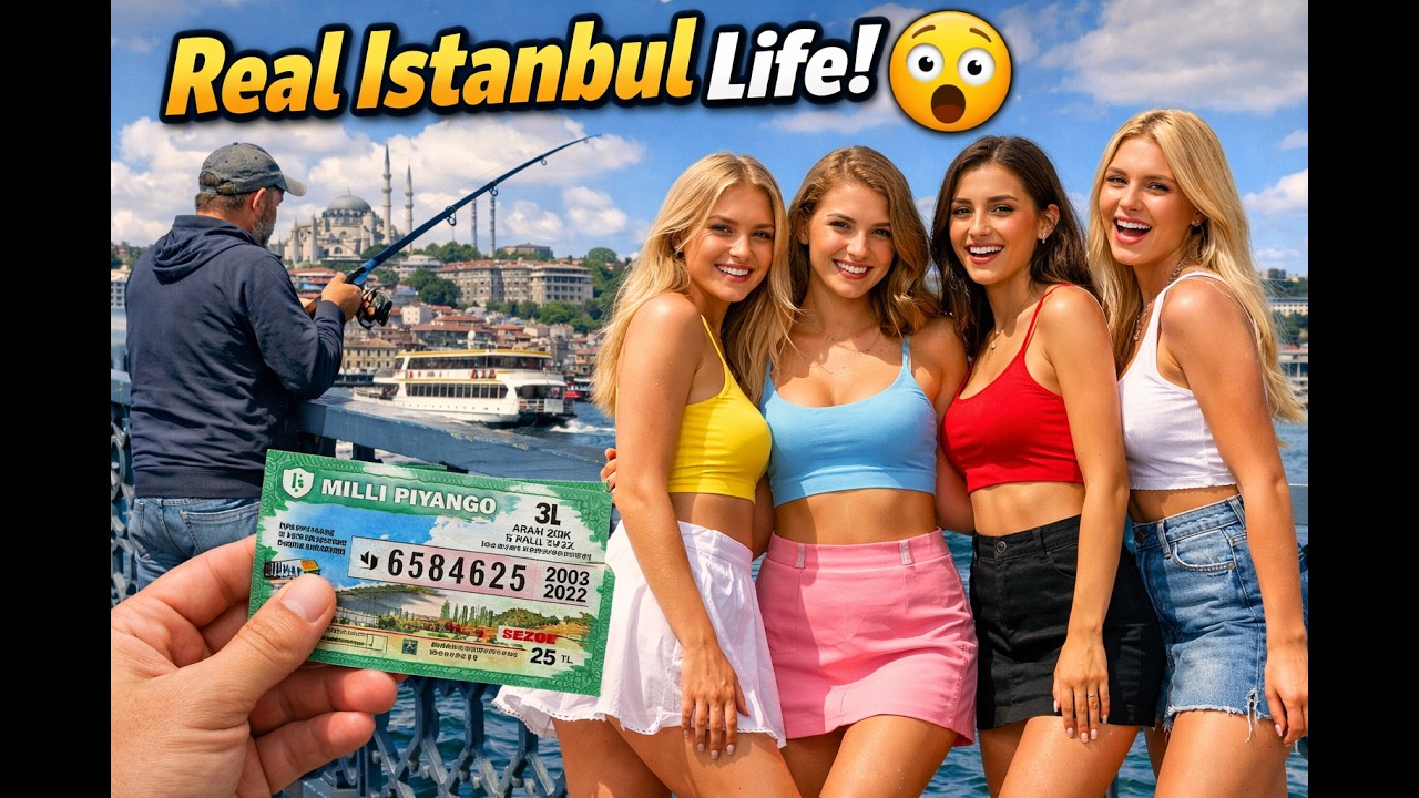 How People Really Enjoy Life in Istanbul 🇹🇷 | Simple Turkish Lifestyle