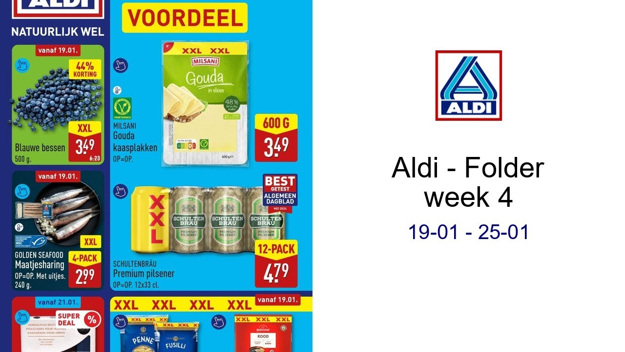 Aldi - Folder week 4 19-01 - 25-01