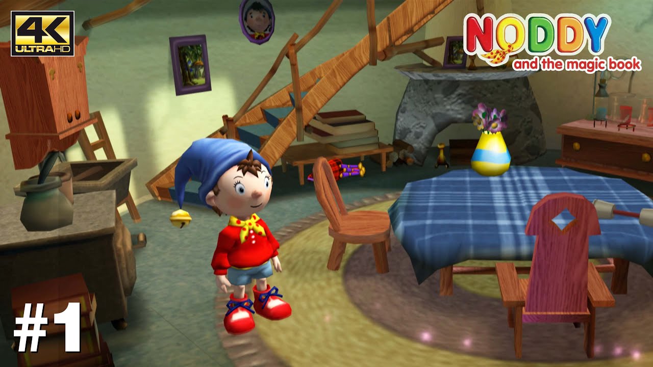 Noddy and The Magic Book — прохождение игры на PS2 в разрешении 4k 2160p (PCSX2) ЧАСТЬ 1