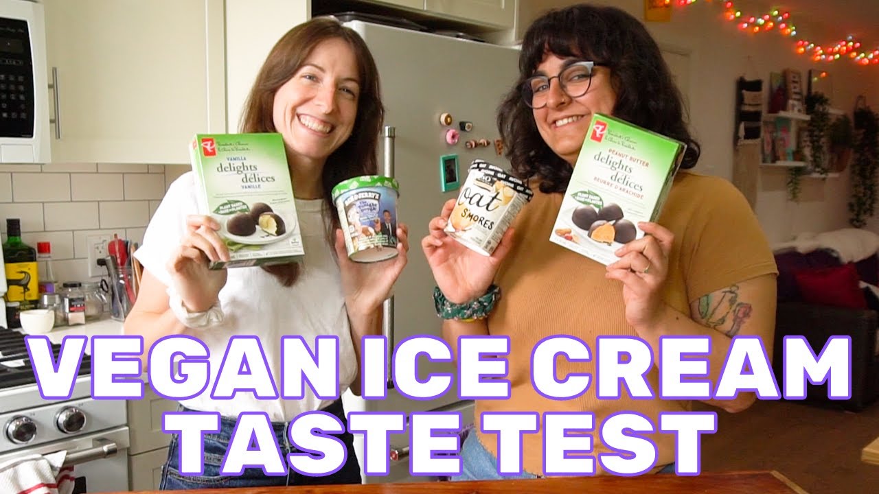 Mini Vegan Ice Cream Taste Test