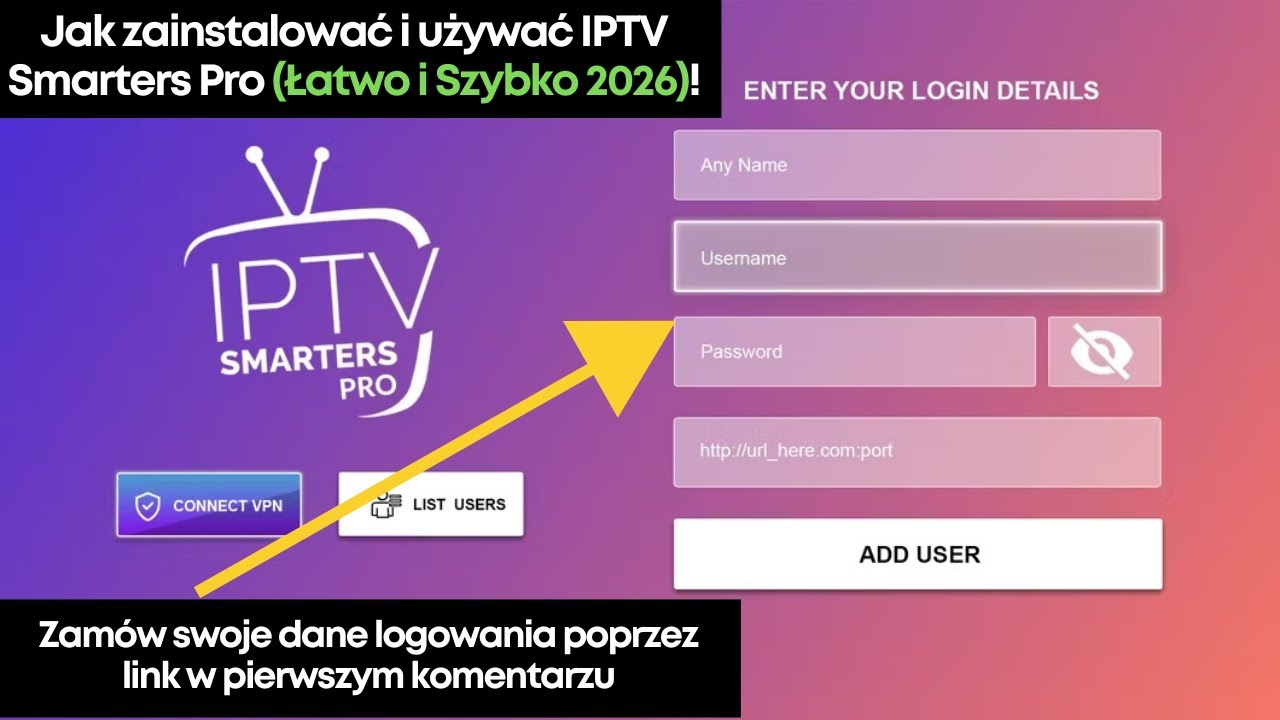 Instalacja i obsługa IPTV Smarters Pro na Smart TV | Krok po kroku (2026)