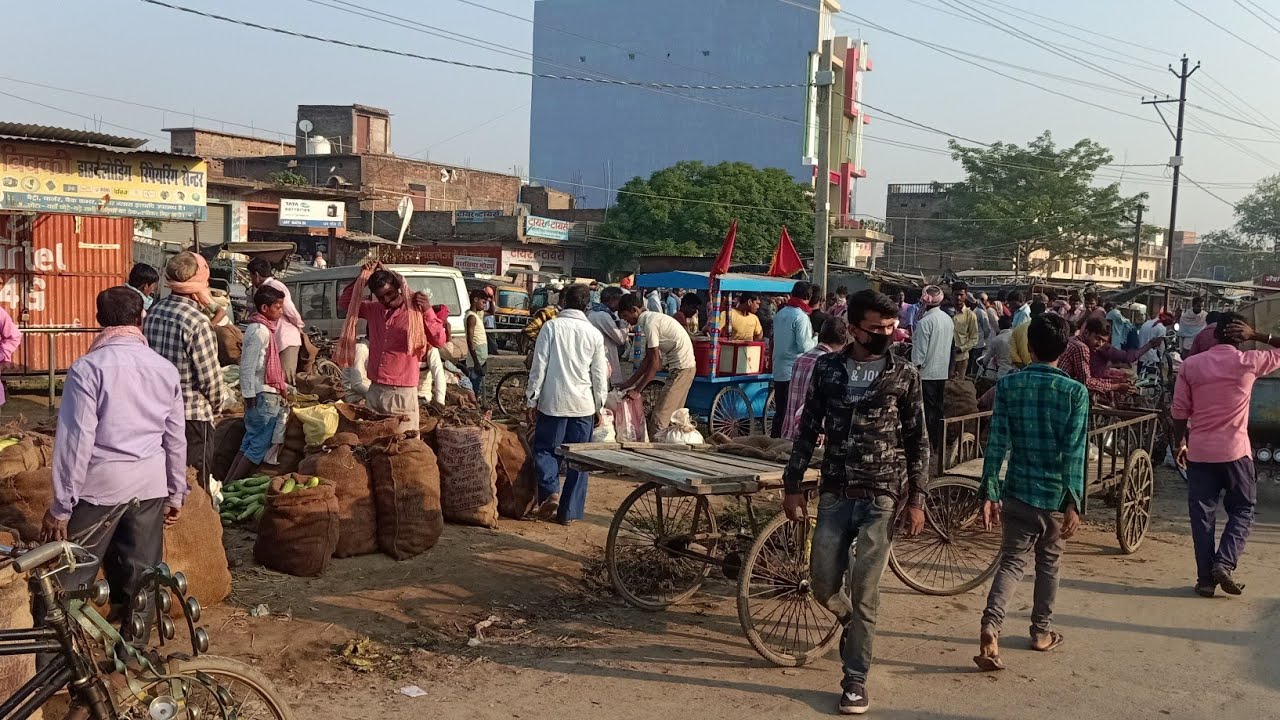 सब्जी मंडी मोतिहार में उमड़ी भीड़ | Sabji mandi motihari__Tabahi sanjeet
