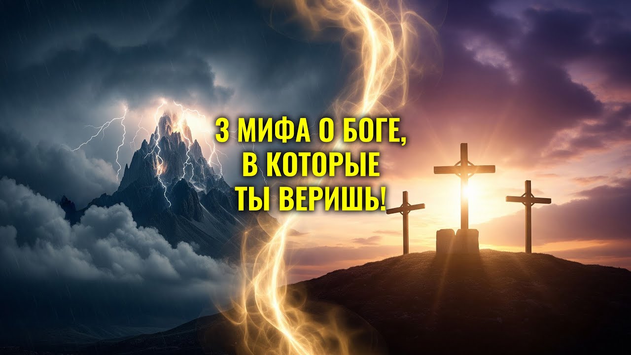 БОГ ВЕТХОГО ЗАВЕТА VS ИИСУС: 3 ГЛАВНЫХ МИФА 🤔
