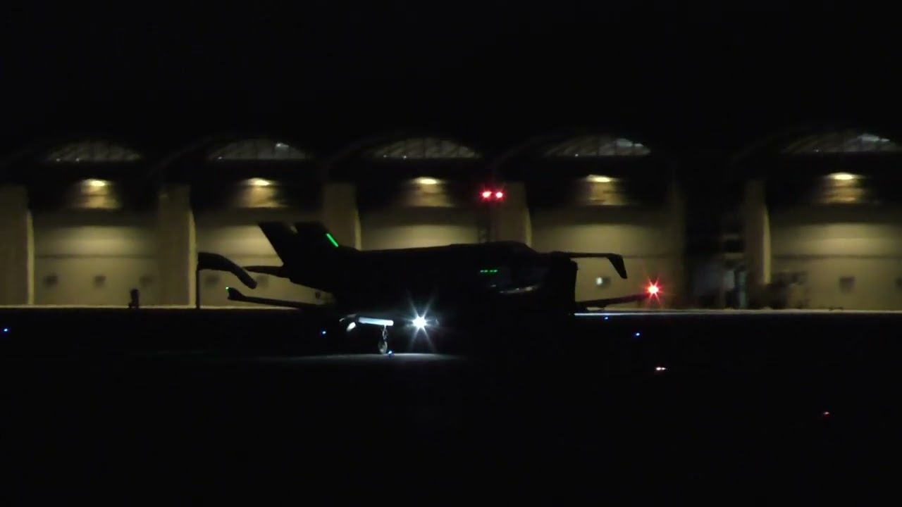 Avond Training F35 op Vliegbasis Gilze Rijen