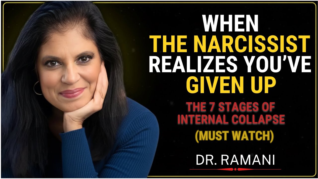 When the Narcissist Realizes You’ve Given Up: The 7 Stages of Internal Collapse || Dr Ramani