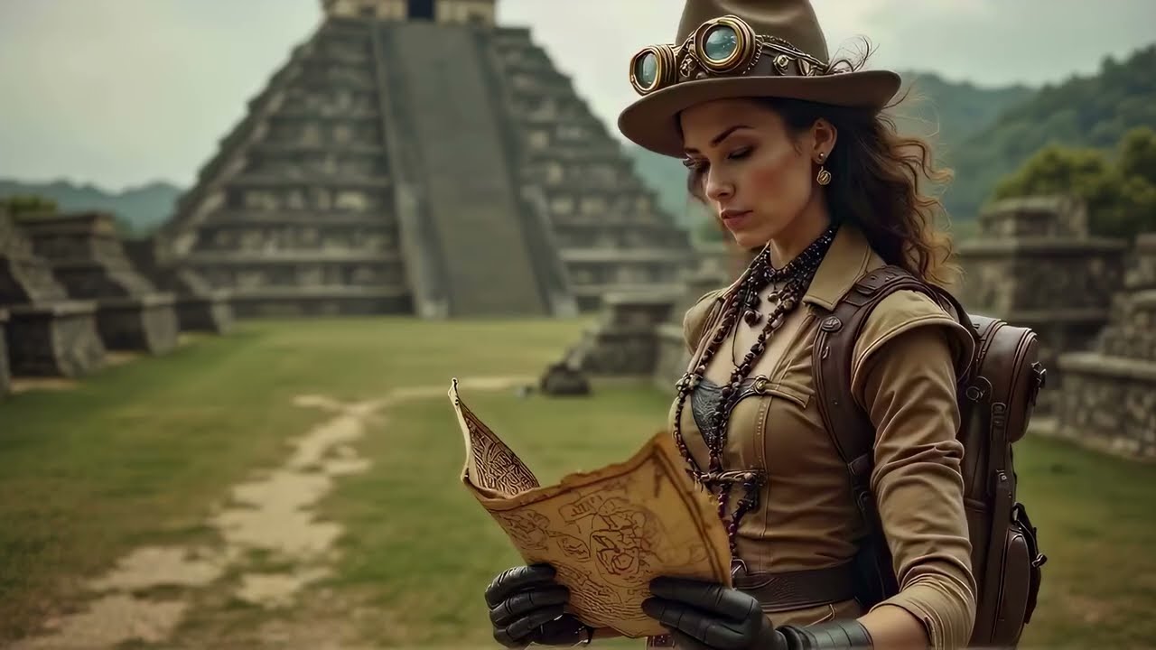 steampunk explorers