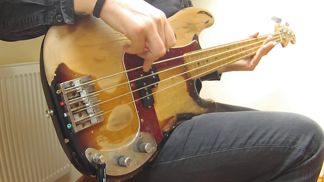 Dire Straits - Down to the Waterline (Bass Cover)