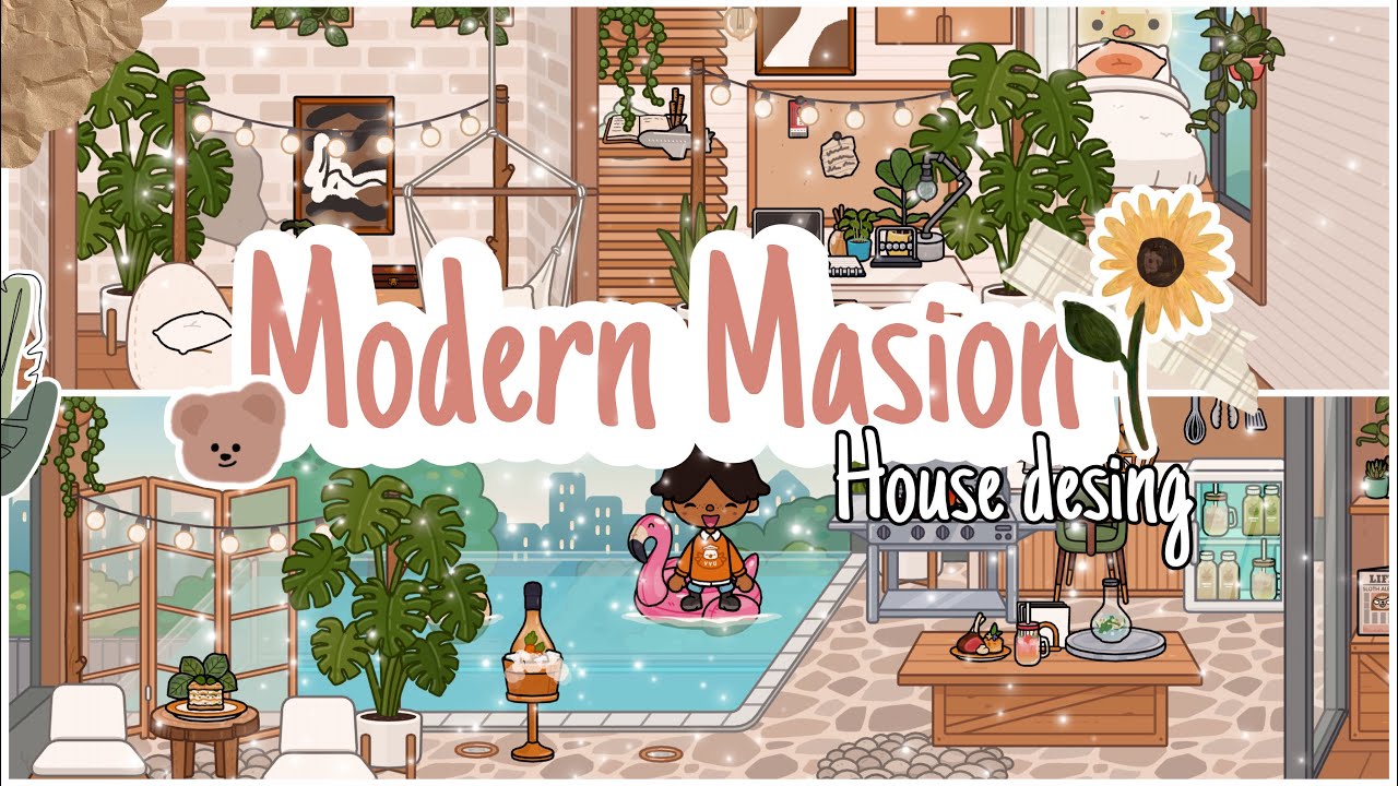 🧺Modern Mansion Makeover 🍂[House Design] Toca Boca 🧸 Tocalifeworld