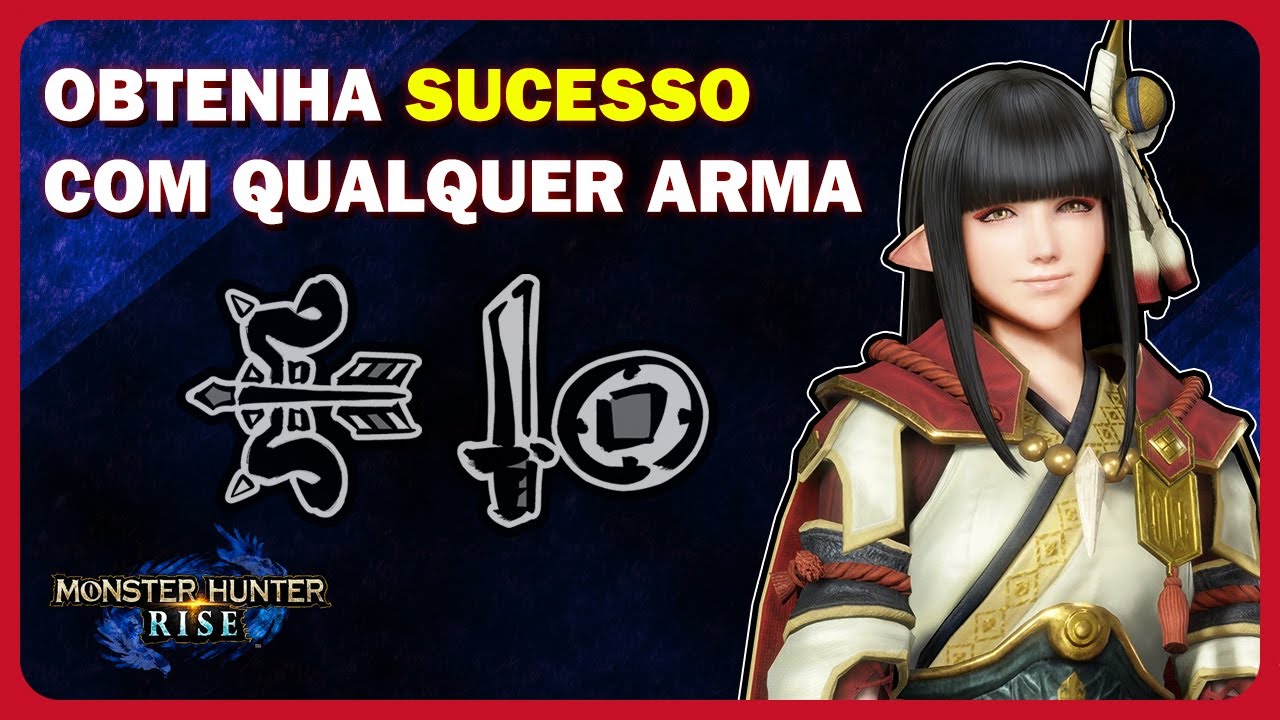 Monster Hunter Rise || Dicas de TODAS as armas para iniciantes