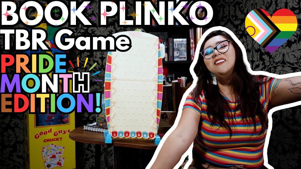 Choosing My Pride Month TBR with Book Plinko! 🎲 LGBTQ+ Books & Chaos 📚🏳️&zwj;🌈