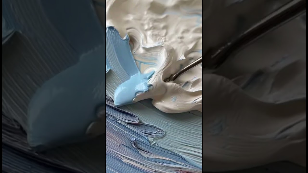 Rhythms of the Sea: Heavy Texture & Dynamic Blue Waves 🌊✨