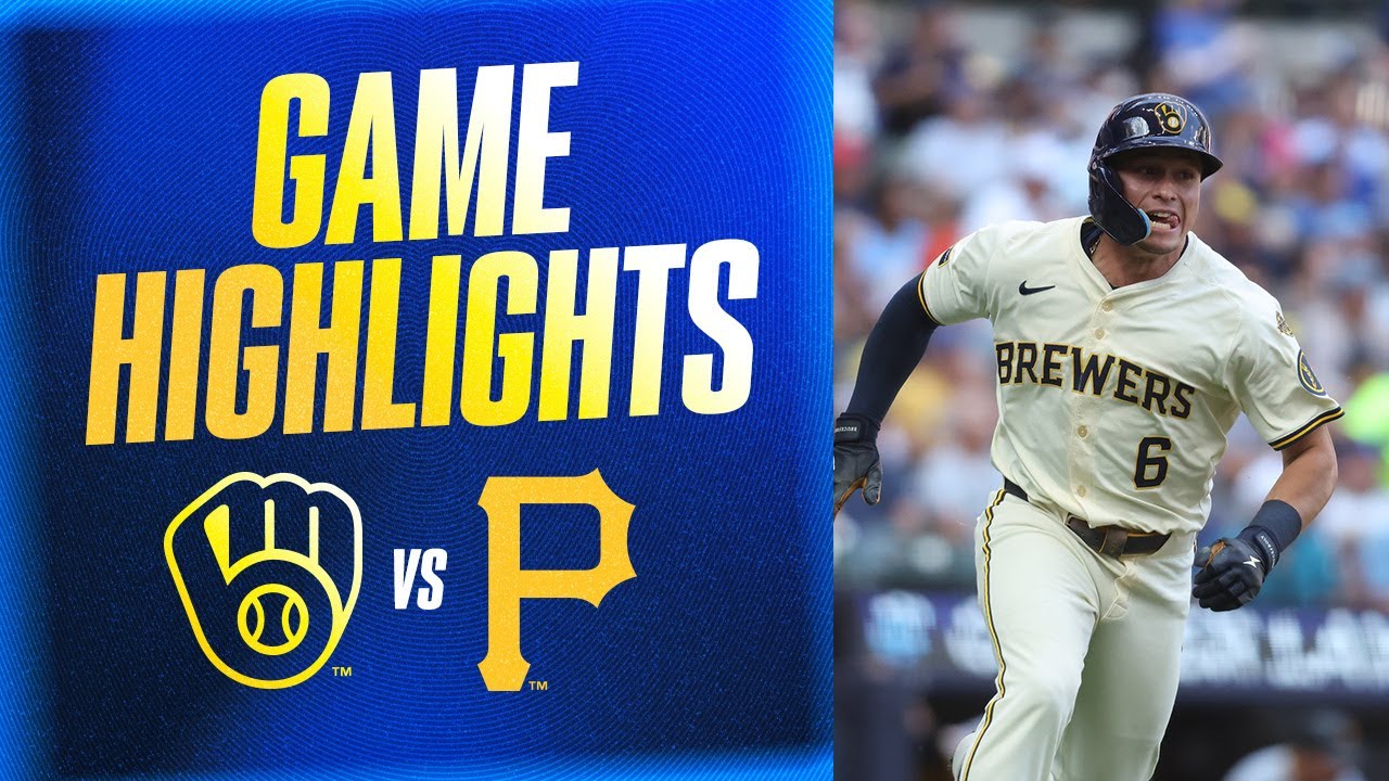 Pirates vs. Brewers Game Highlights (8/13/25) | MLB Highlights