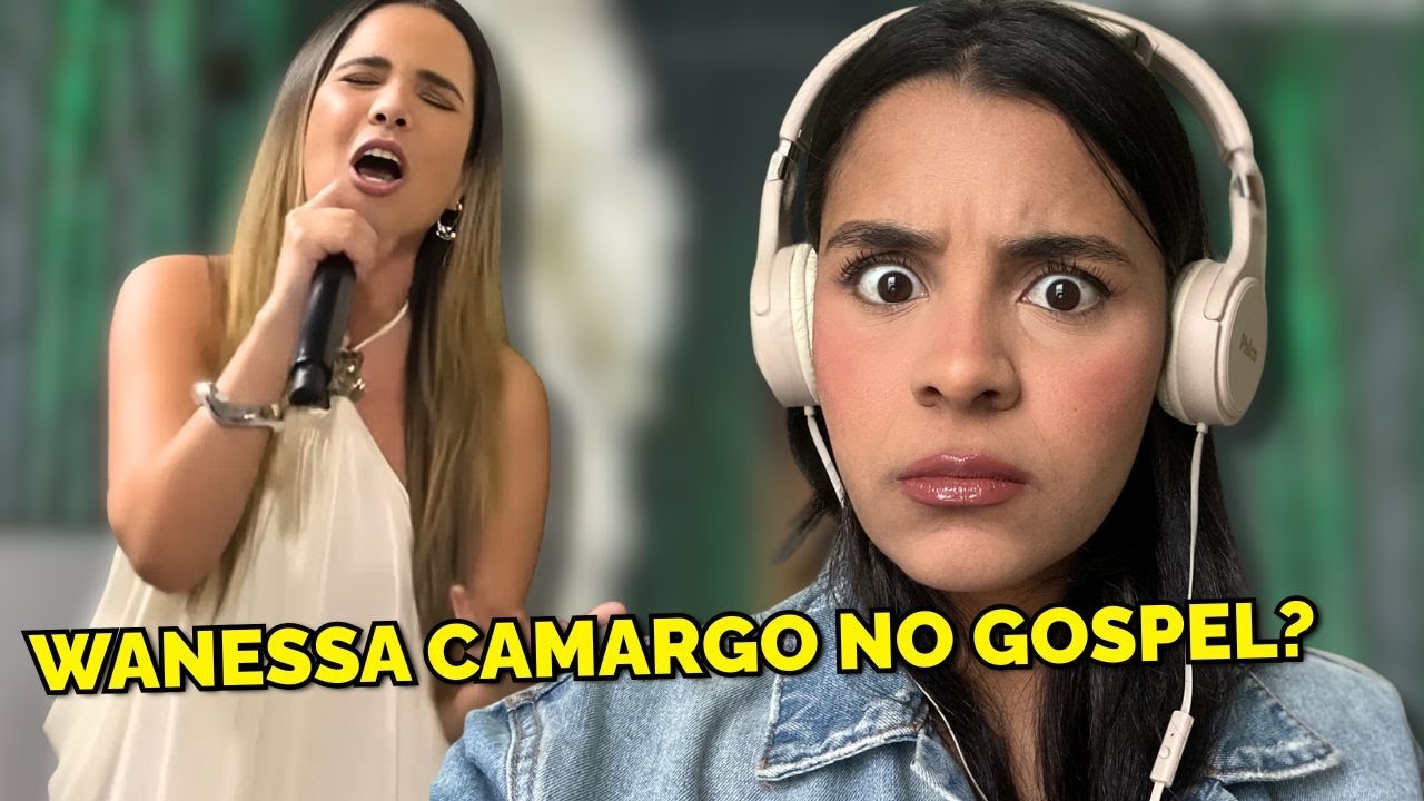 PROF DE CANTO REAGE A WANESSA CAMARGO CANTANDO BONDADE DE DEUS