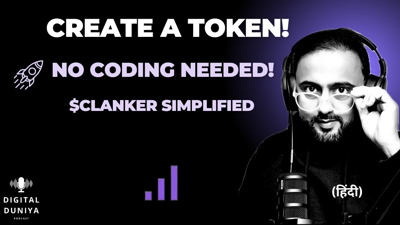 How To Create Your Own Token Without Coding | Clanker Explained