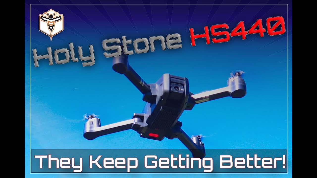 Holy Stone HS440 Foldable FPV Drone with 1080P - Discount Code in Description