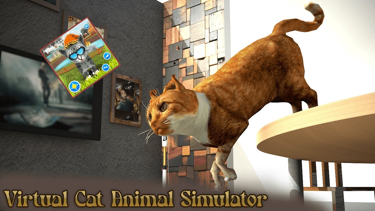 Virtual Cat Animal Simulator | gameplay | iOS, Android