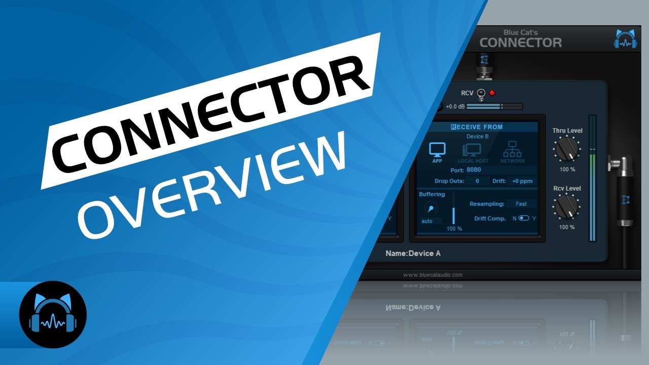 Blue Cat's Connector, The Virtual Cable Plug-In In Action