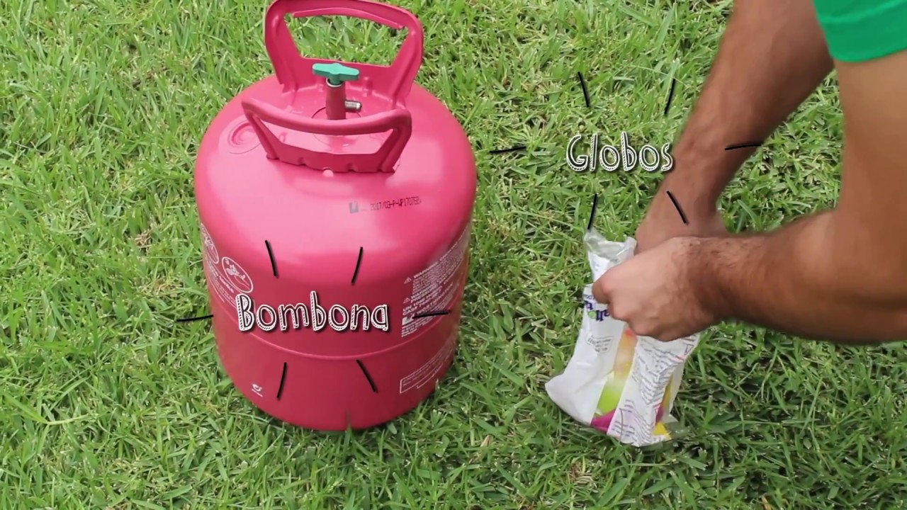 C&oacute;mo Inflar Globos de Helio en 1 Minuto