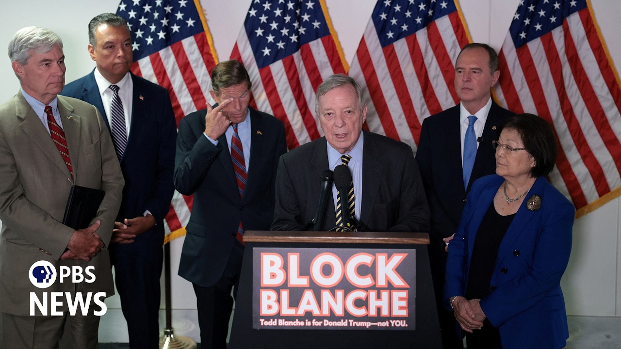 WATCH: Senate Democrats react to Blanche's confirmation hearing for attorney general